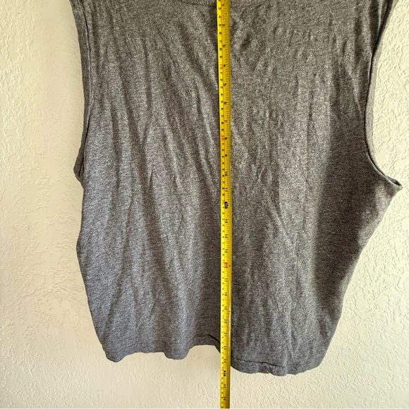 Madewell Heathered Gray Boxy Crop Muscle Tee Relaxed Fit Women’s Size 2X - Picture 9 of 12